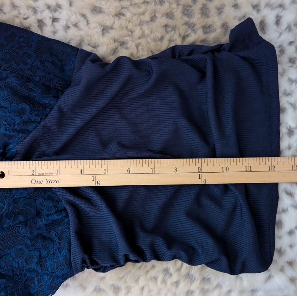 Shein Lace Ruched Cami Tank - Picture 7 of 9